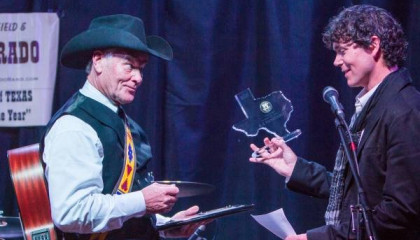 Rjv Recieving Award